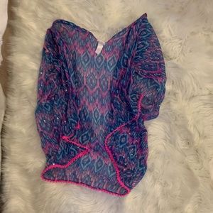 multi-colour cardigan